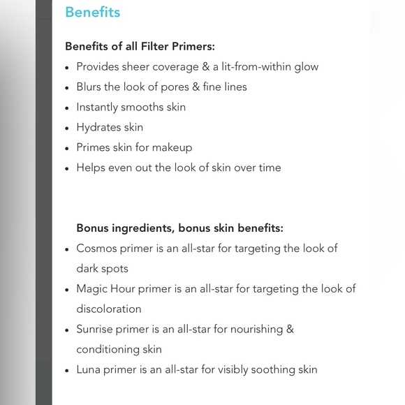 Tula Filter Primer Blurring & Moistureizing Primer in Cosmos Sheerly Tinted - Picture 8 of 15